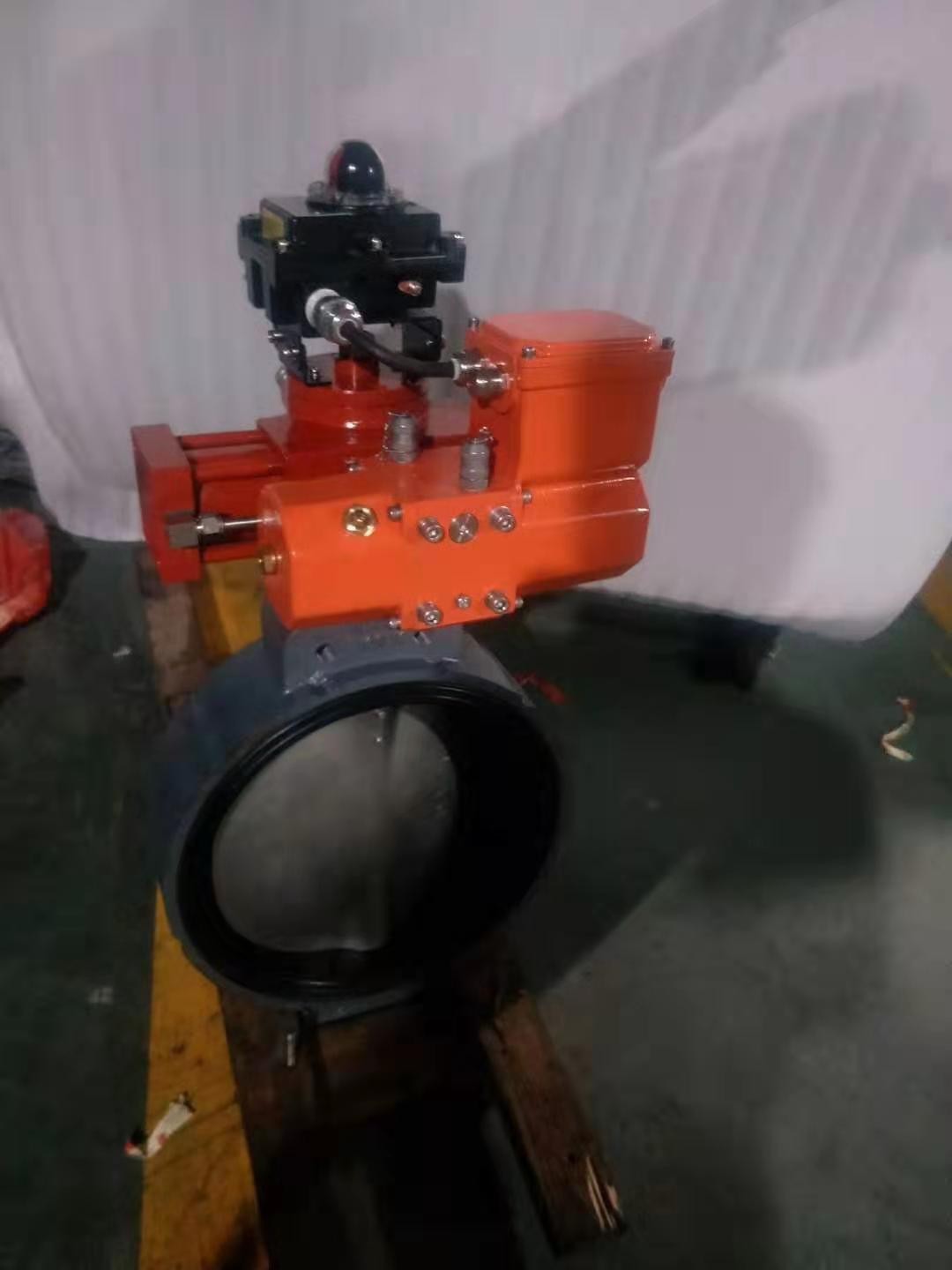 克拉瑪依船用液動帶反饋蝶閥價格（上海質邦閥門制造有限公司）