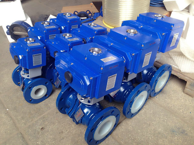 電動球閥實物圖2