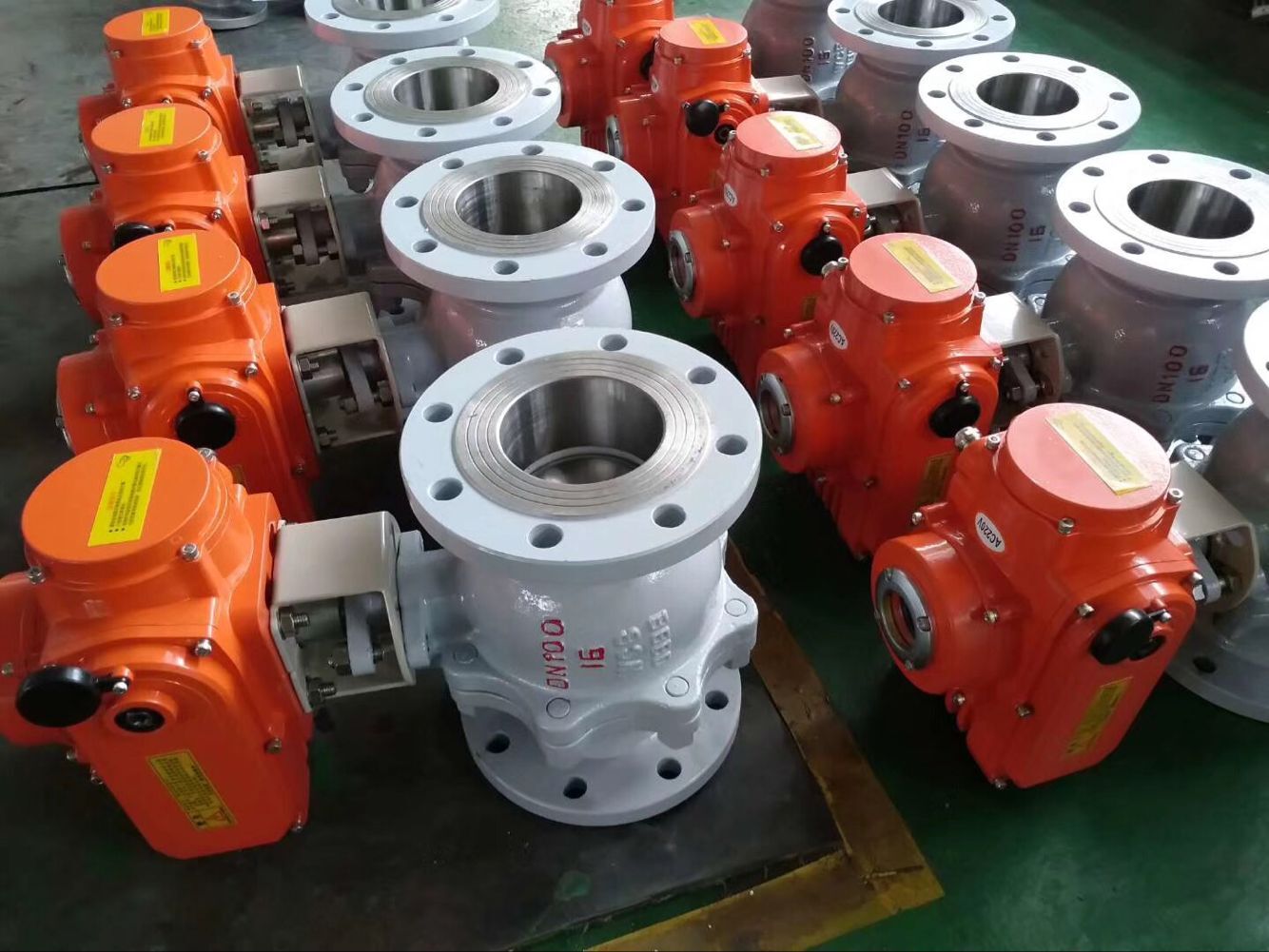 電動高溫球閥實物圖片