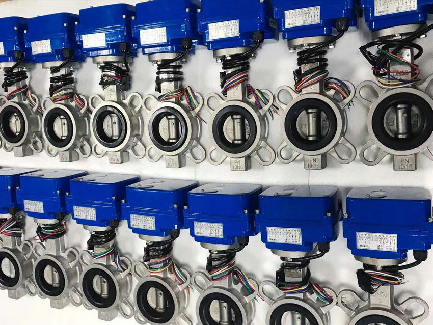 不銹鋼電動蝶閥D71X/D371X圖1