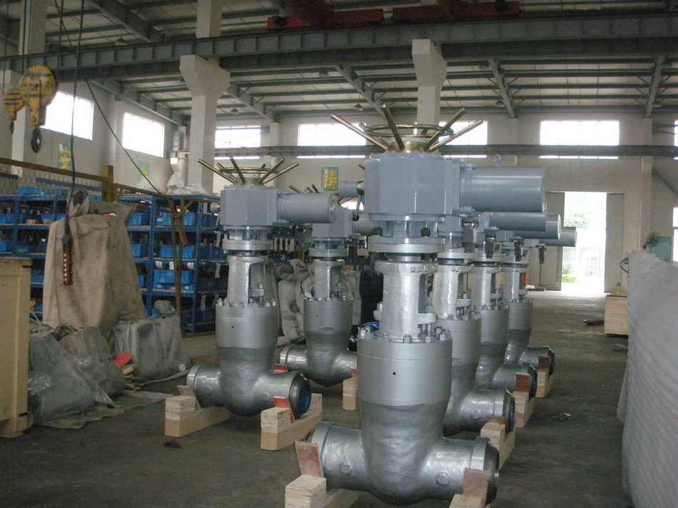 高溫高壓閘閥Z60Y-P54/7V/Z960Y-P45/46I高溫高壓電動閘閥1