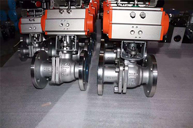 美標不銹鋼氣動球閥 Q641F-150LB2