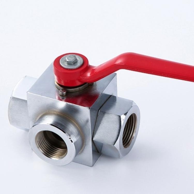 高壓三通球閥 KHB3K實物圖