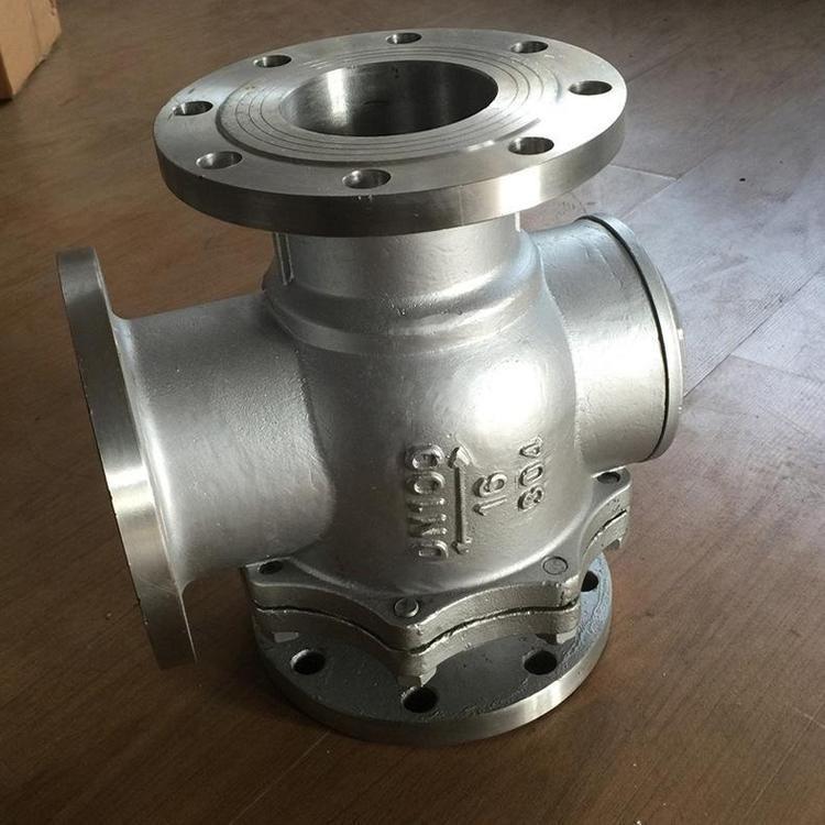 硬密封三通球閥實物圖