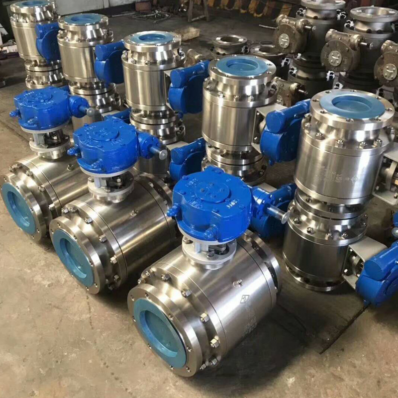 鍛鋼球閥,固定式鍛鋼球閥實物圖