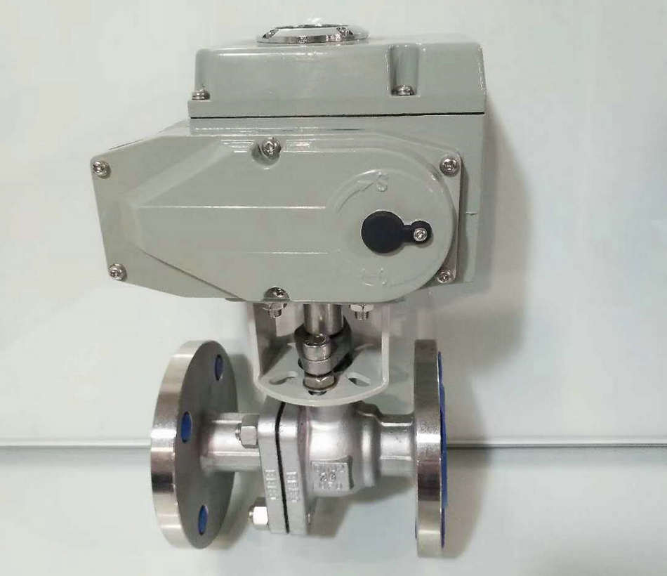 電動(dòng)切斷球閥、電動(dòng)O型切斷球閥實(shí)物圖