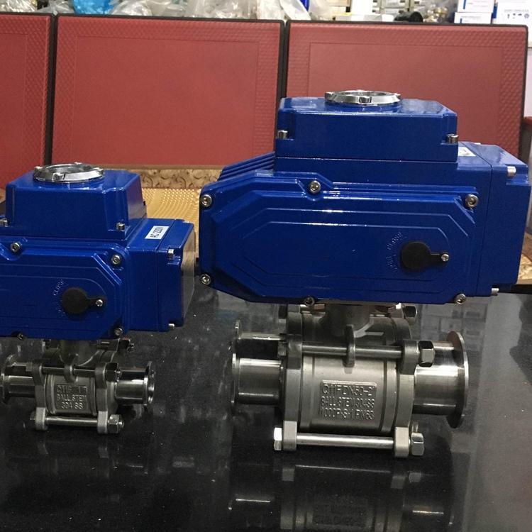 電動高真空球閥實物圖