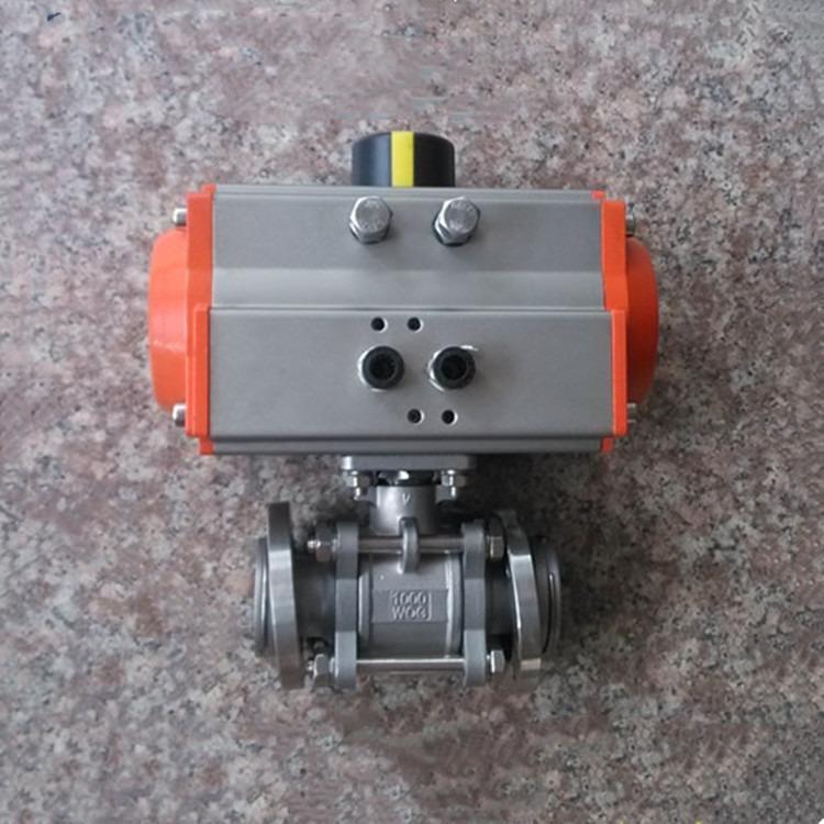 氣動真空球閥實物圖