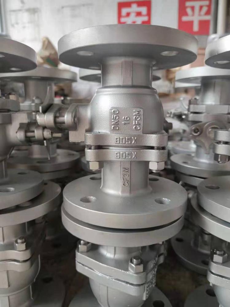 國標球閥實物圖