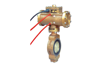 青銅浸沒式氣動蝶閥